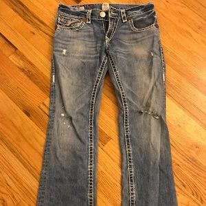 Light blue true religion jeans